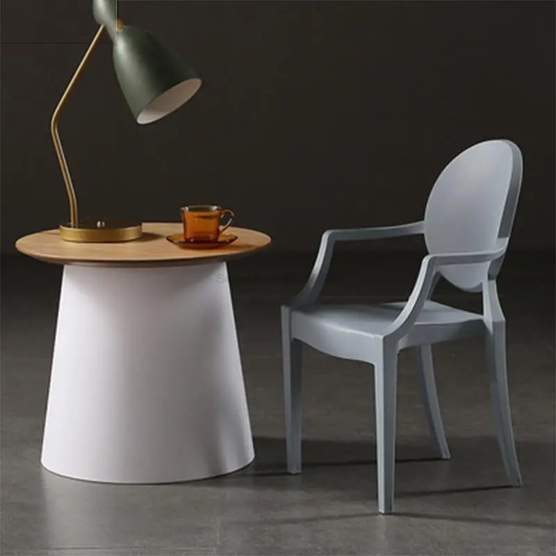 Nordic Dining Chair Ghost Chair Devil Net Celebrity Household Plastic Stool Children