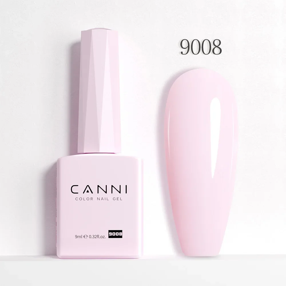 CANNI HEMA Free Black Glitter Diamond Sparkle Gel Polish - Long-Lasting Glossy Finish
