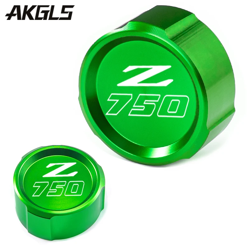

For KAWASAKI Z750 z 750 Z750 /S 2005-2012 Motorcycle Front and Rear Brake Fuel Tank Cover Reservoir Cover Protection Accessories