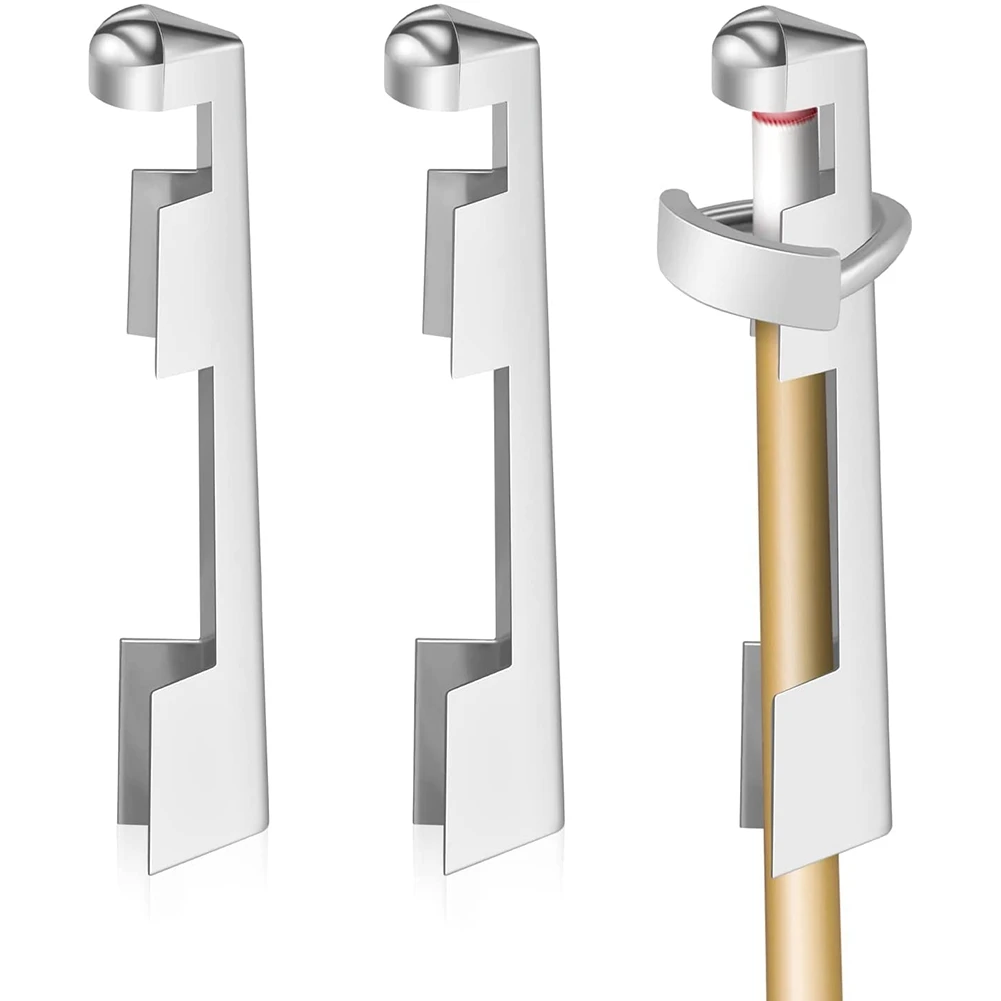 

Billiard Cue Clamp 3 Pcs Pool Cue Tip Clamp Alloy Cue Stick Tip Repair Kit for Billiard Table Cue Tips Accessories