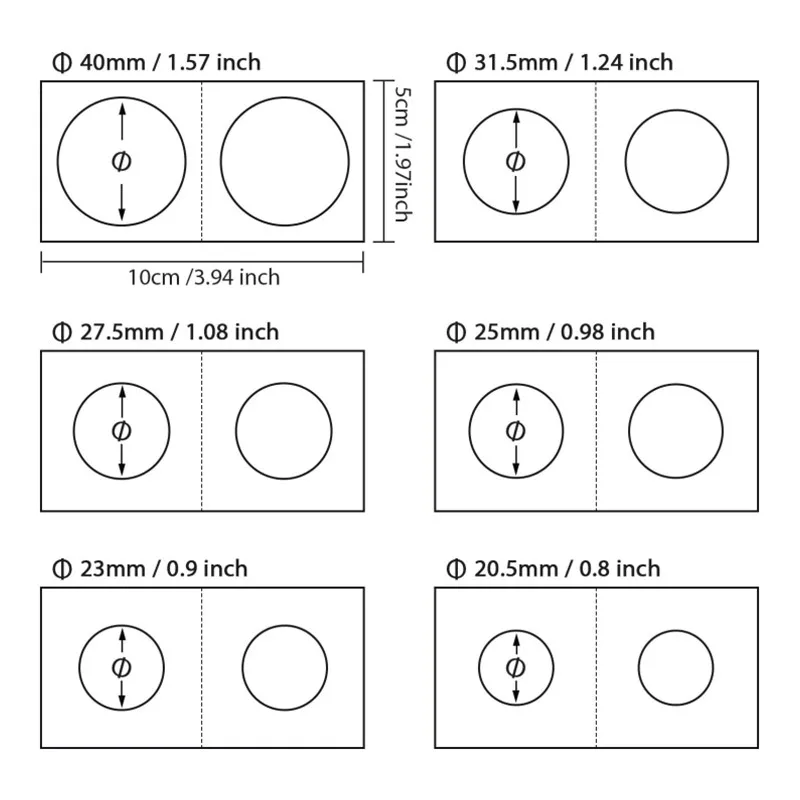 새로운 50PCS 정사각형 골판지 동전 홀더 17.5mm-40mm 크기 동전 앨범 컬렉션 등대 스탬프 동전 홀더 커버 케이스 보관