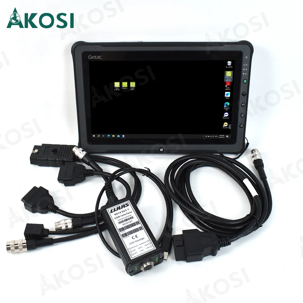 

Getac F110 планшет + для симулятора Claas p/n14204140 кабель для диагностического комплекта CLAAS (CANUSB) MetaDiag