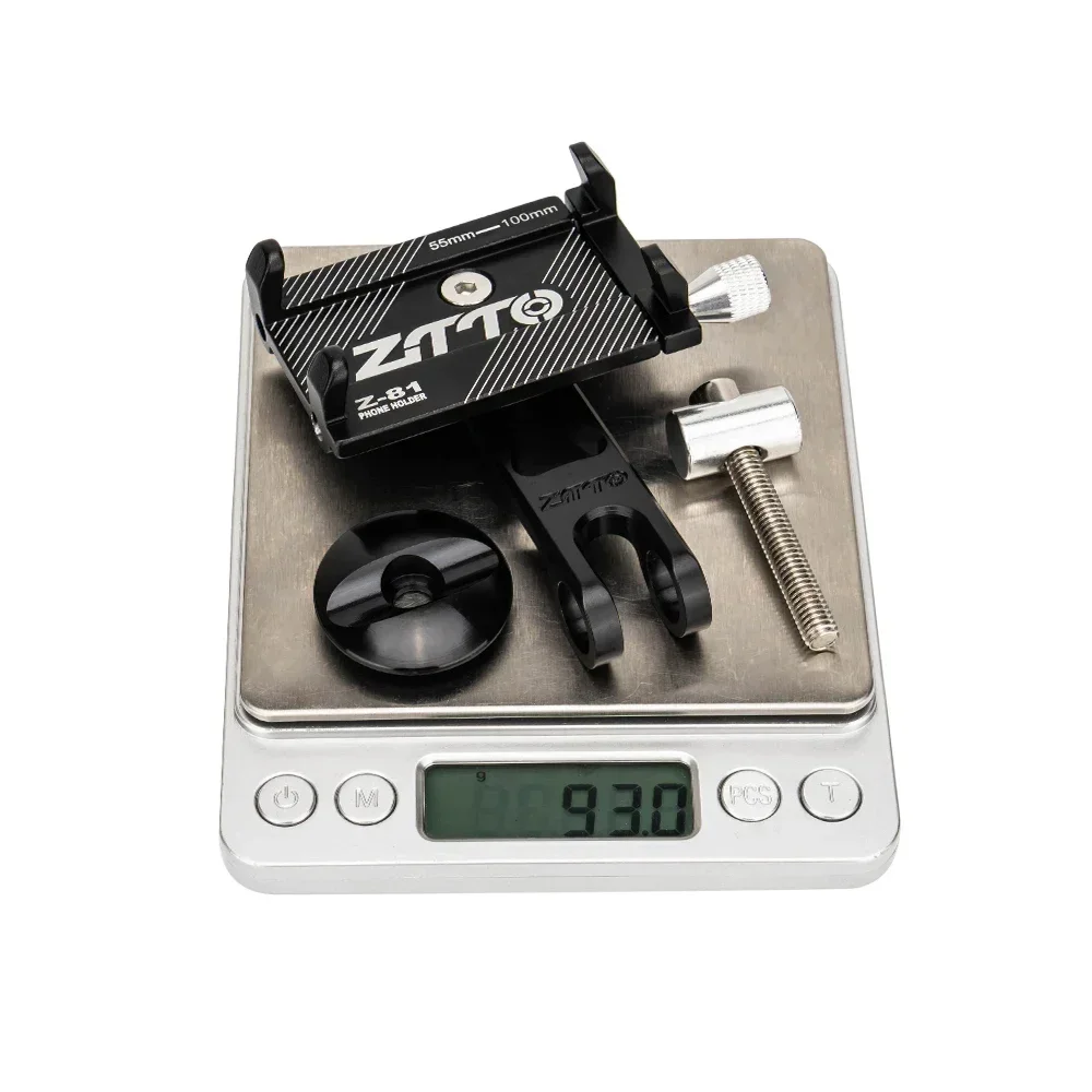ZTTO Universal Bicycle Stem Cap Phone Holder MTB Road Bike Quick Mount GPS Holder Bracket Cell Phone Stand Aluminum Alloy