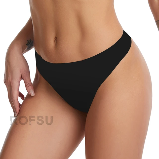 Thong Women Period Underwear, Seamless Menstrual Thongs