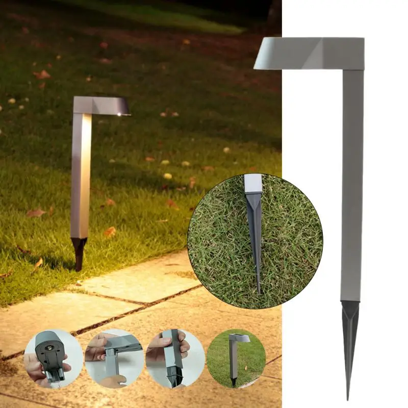 

Водонепроницаемые солнечные лампы, уличные светодиодные фонари на солнечной батарее, напольные лампы из АБС-пластика для дома, двора, подъездной дорожки, газона, СВЕТОДИОДНЫЕ Дорожки