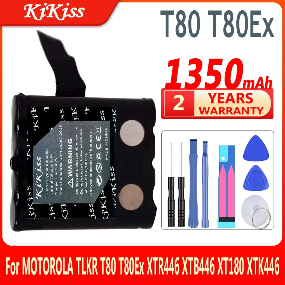 Kikiss Nuova Batteria Ixnn4002B Per Motorola Tlkr T80 T80Ex Xtr446 Xtb446 Xt180 Xtk446 Tlkr T61 T81 T5 T6 T7 T8 T50 T60 Radio