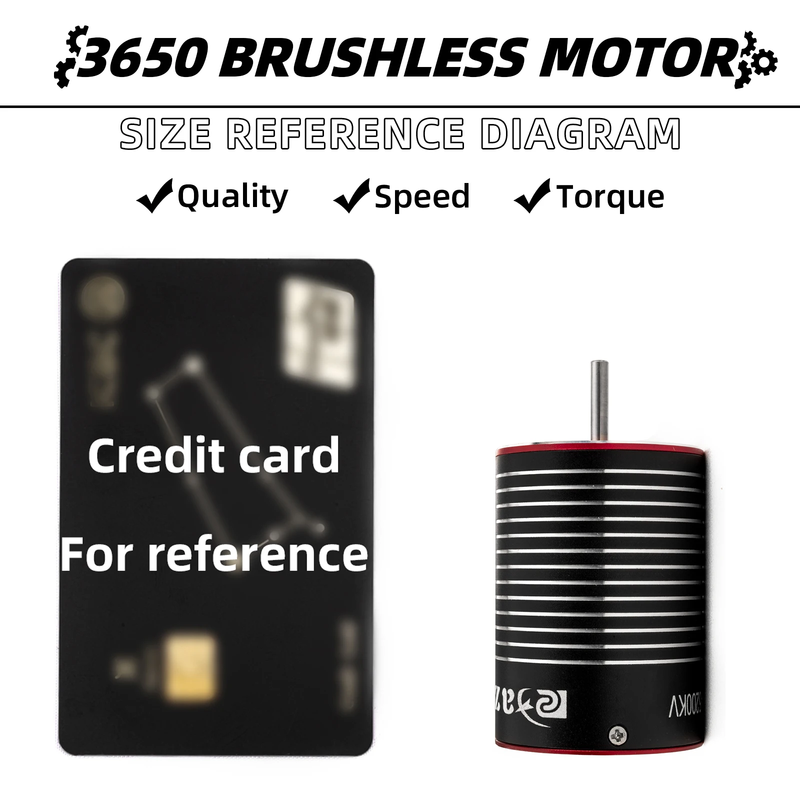Micro moteur ESC 60A/120A brushless pour RC voiture bateau