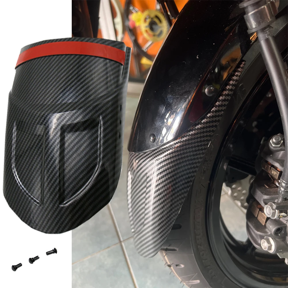 Moto Parafango Anteriore Extender Per Kawasaki Versys 1000 Se Klz1000 2010-2022 2023 Kle 650 Accessori Kle650 Fender Carbon
