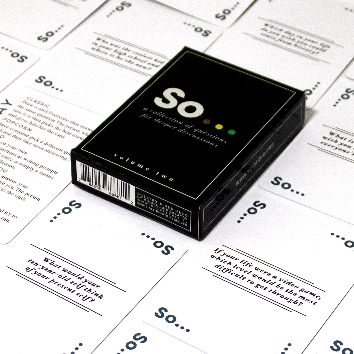 Пусковое устройство для разговора So Cards-высококачественная настольная игра с