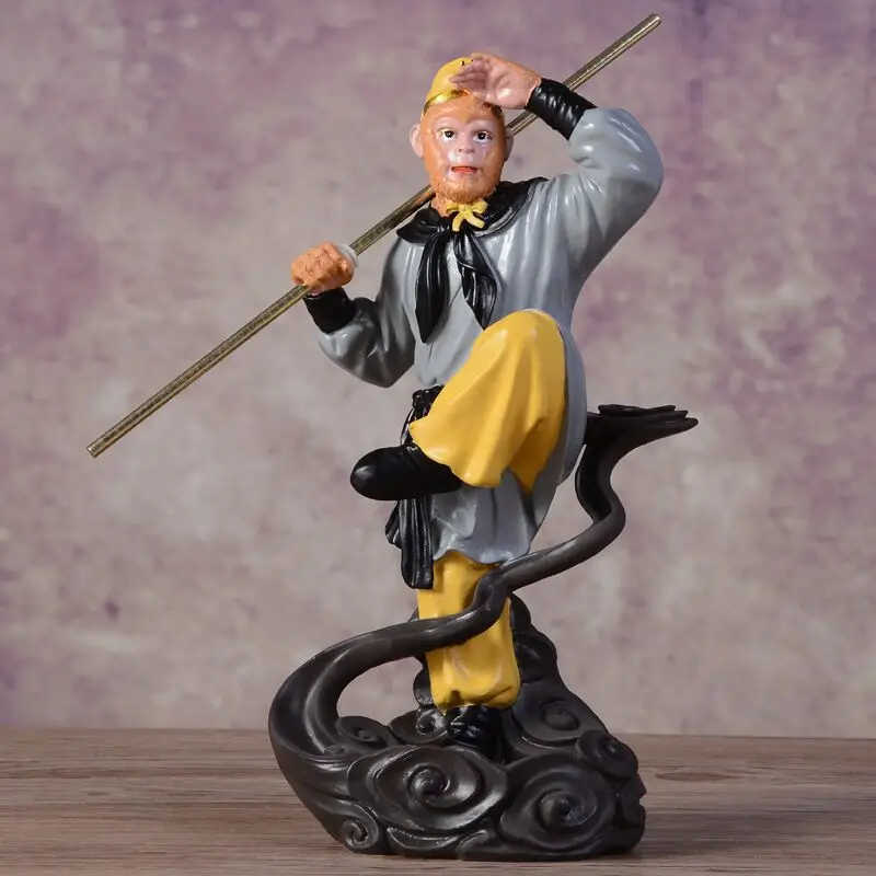 Creative Resin Journey to the West Ornaments, Tang Monk, Sun Wukong, Pig, Bajie, Sha Monk, Home Decoration