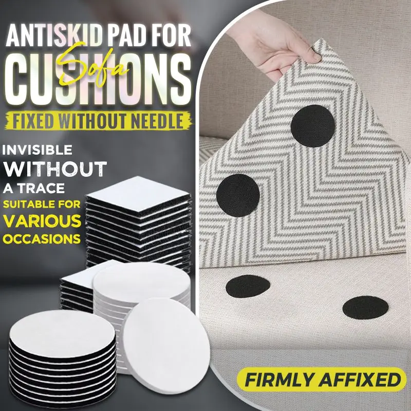 10 Pairs Strong Self Adhesive Fastener Dots Stickers Adhesive Hook Loop Tape for Bed Sheet Sofa Mat Carpet Anti Slip Mat Pads