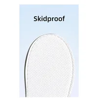 5 PACK One Time Use High Quality Closed Toe Non-slip Hotel Slippers White Disposable Hotel Bathroom Slippers - Image 5