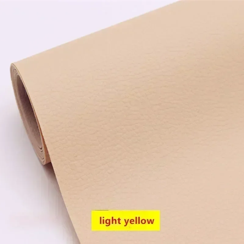 Self-Adhesive PU Leather Fabric for Interior Repair and DIY Renovation