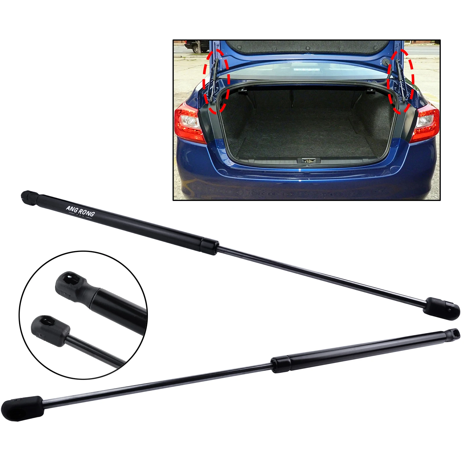 テールゲートガスストラット電動 Compatible With Hyundai For Santa Fe For Sport 201