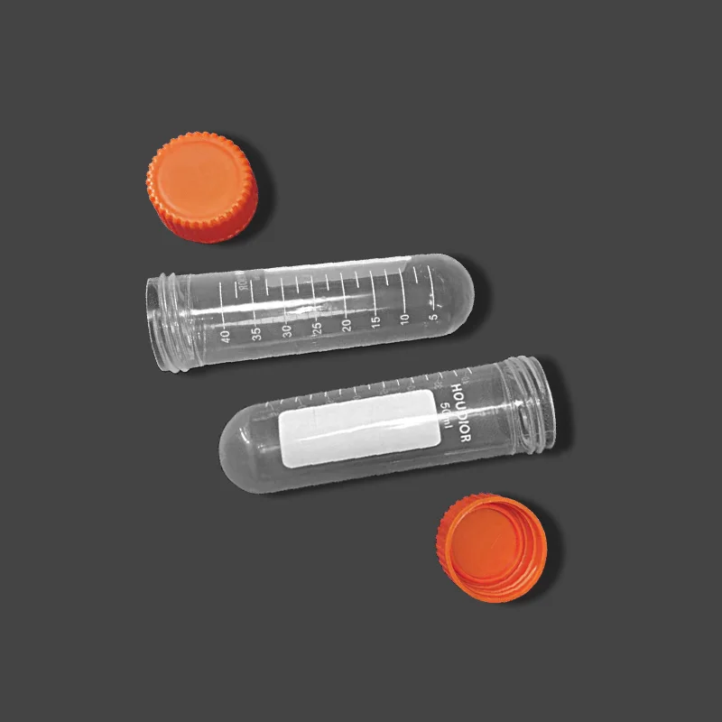

25Pcs 50ml Plastic Transparent Centrifuge Tube With Scale Screw Cap Centrifuge Test Tube Round Bottom Laboratory Tool