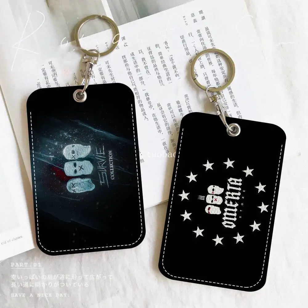 Cool Omerta Maes 사무용품 남성과 여성 신용 카드 열쇠 고리 학생증 ID 카드 소지자 자격증 소지자 카드