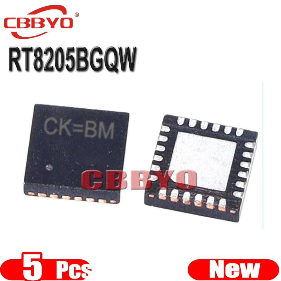 (5 Pezzi) 100% Nuovo Rt8205Bgqw Rt8205B (Ck = Em Ck = Cm Ck =...) Chipset Qfn-24