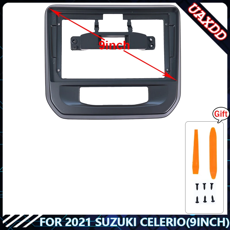 2Din Car Radio Stereo Fascia Frame CD Panel Trim ABS Replacement For - View #4