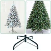 30/40/45/50/60cm Christmas Tree Base Stand Foldable Iron Bracket Bottom Holder Base 4 Feets Christmas Tree Bracket Accessories
