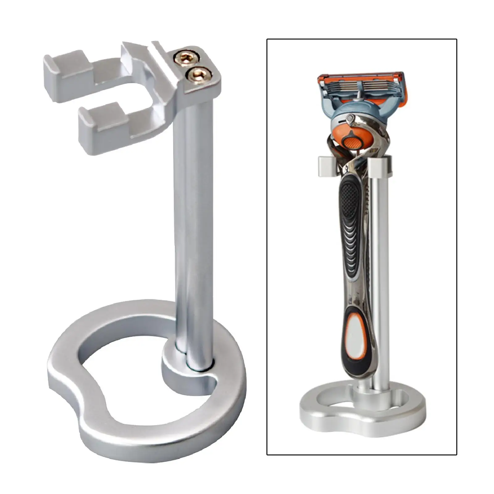 Manual Razor Holder Storage Organization Metal Double Edge Safety Razor Rack 3
