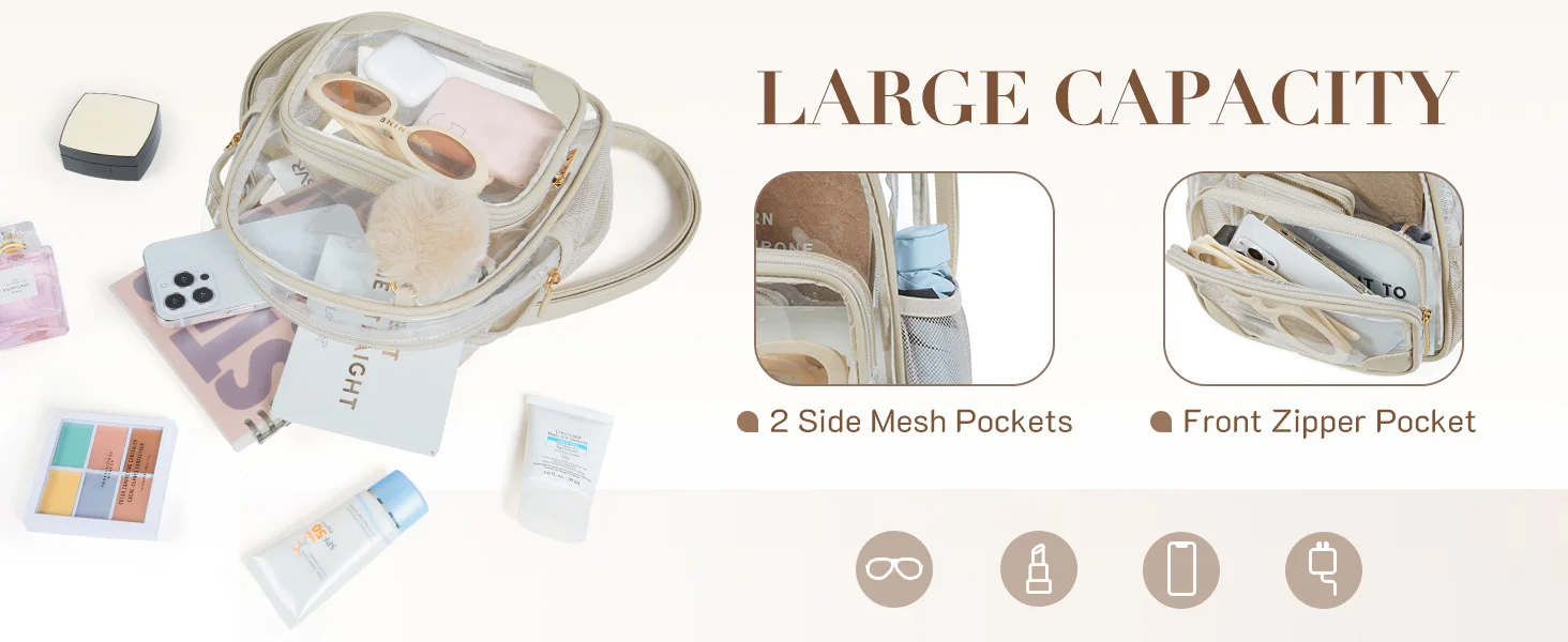 clear mini backpack stadium approved