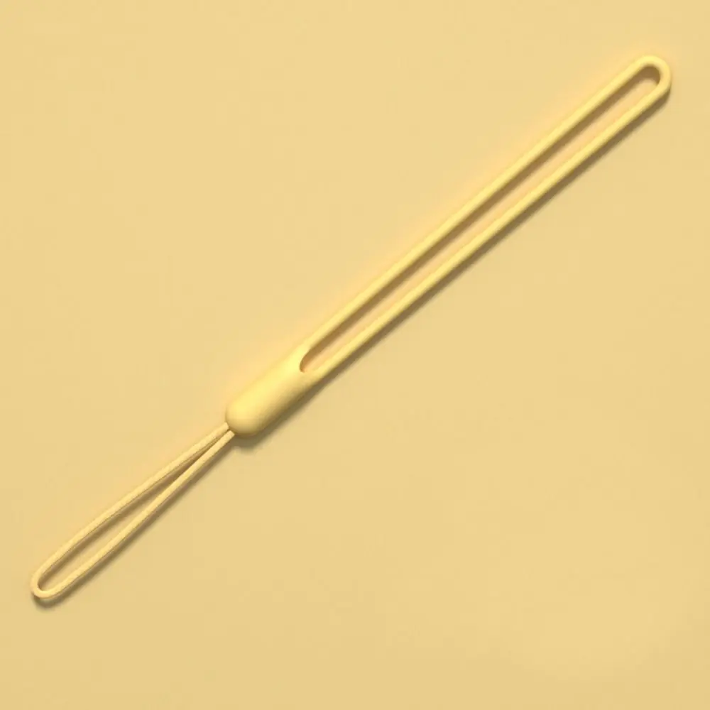 Mobile Phone Lanyard Shell Lanyard Rope Short Wrist Strap Wrist Liquid Silicone Chain Anti-rope Phone Shell Chain