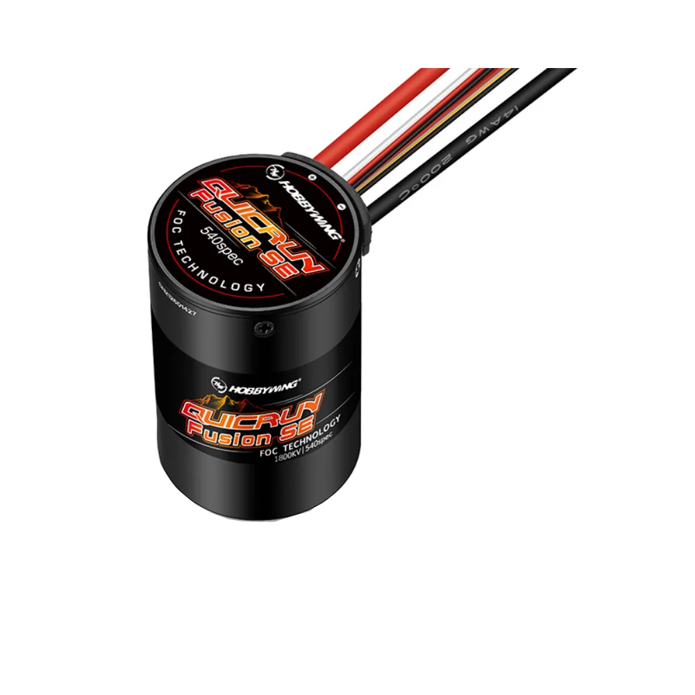 Hobbywing QuicRun Fusion SE 1200KV / 1800KV Sensored Brushless Motor Built In 40A ESC 2 in 1 Waterproof For 1/10 1/8 RC Car part