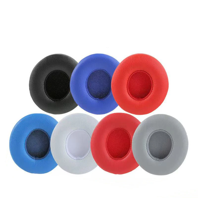 2 teile/para Leder Kopfhörer Schaum Für Beats solo 2,0 3,0 Drahtlose Version Headset ohrpolster Kissen Ersatz Abdeckungen Accoriess