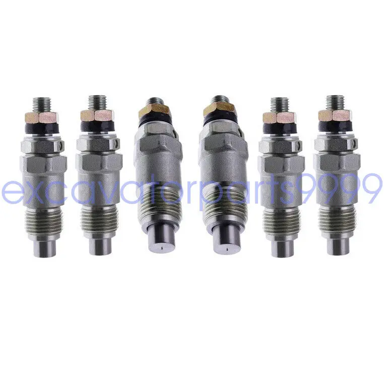 

6PCS Fuel Injectors set 093500-1800 23600-56011 fits Toyota 2B/B 2J/2H Engine 093500-1810 23600-48011