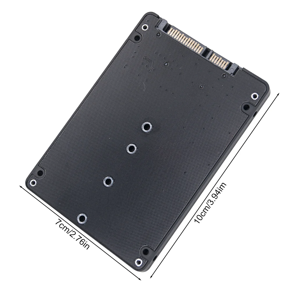 1-2Pcs M.2 NGFF SSD To SATA3 External Hard Drive Box 6Gbps Hard Disk Adapter Board Dual-Use M.2 NGFF To SATA3.0 Adapter Card