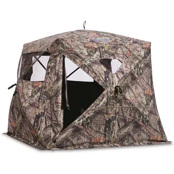 Flare 270 Pop-Up Hunting Camo Ground Blind for Deer, Duck, Bow, and Turkey Hunting Gear, Equipment, and Accessories 3