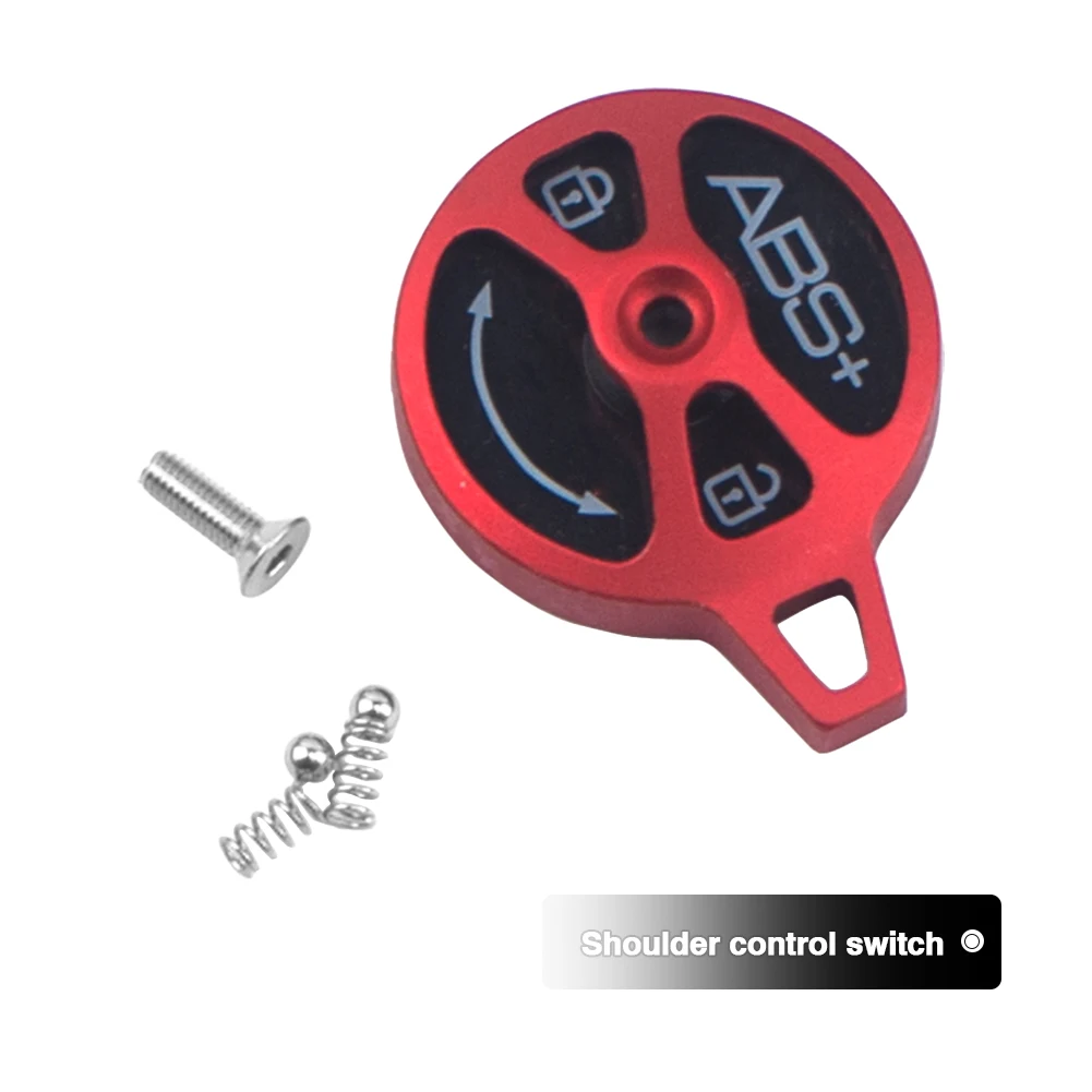 MTB Road Bike Fork Lock Cap Switch Cycling Accessories Manual Lockout Assembly Kit Bicycle Front Fork Lock Cap