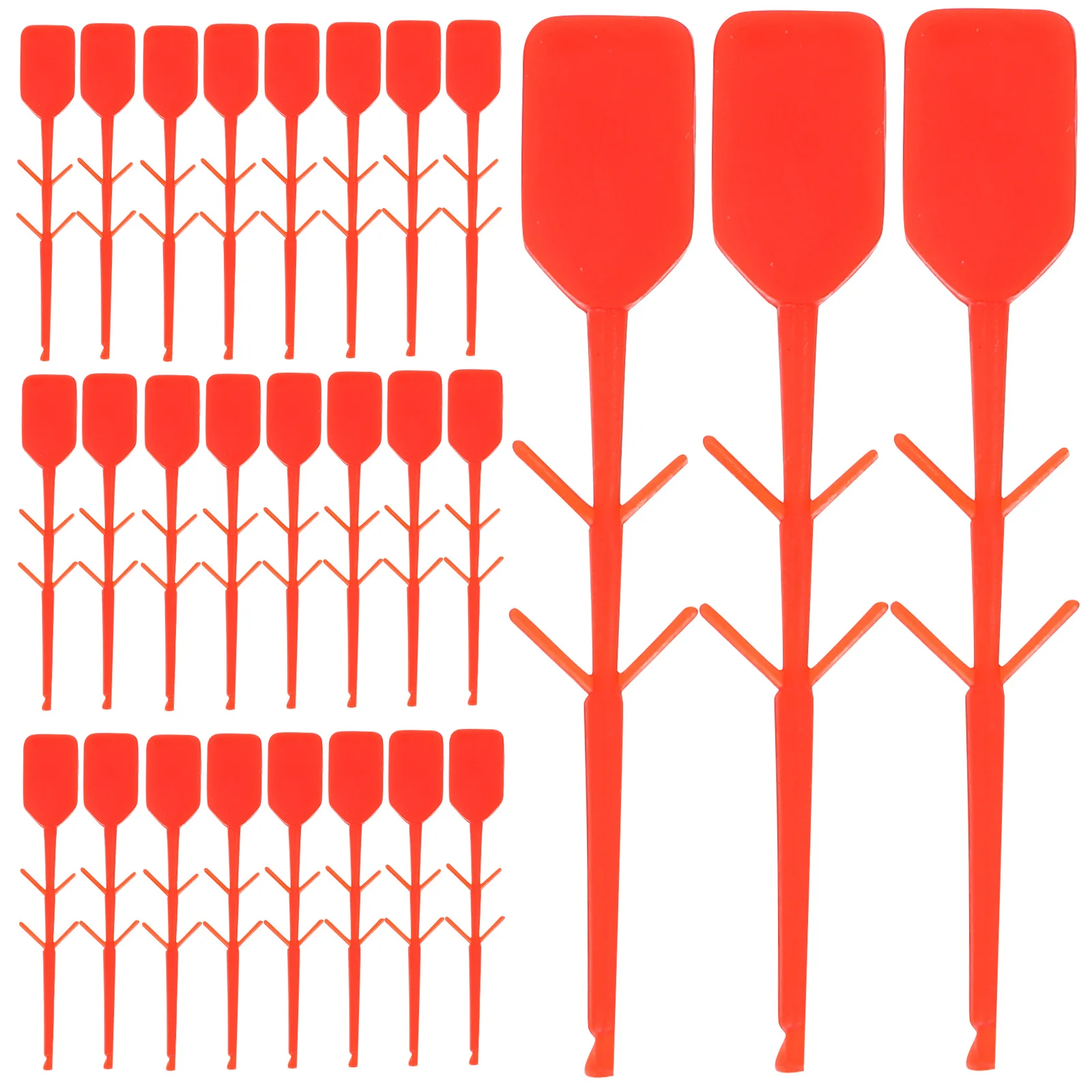 100 PCS Fire Extinguisher Accessories Plastic Seal Pull Pins Tags Parts Safety Fishing Line