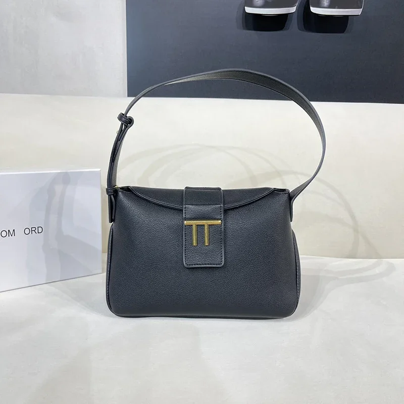 

Brand Women'S Clutch Bags Luxury Lettering Design Leather Bag Fashion Trendy Shoulder Bags Females Bag 2023 Quality Underarm Bag