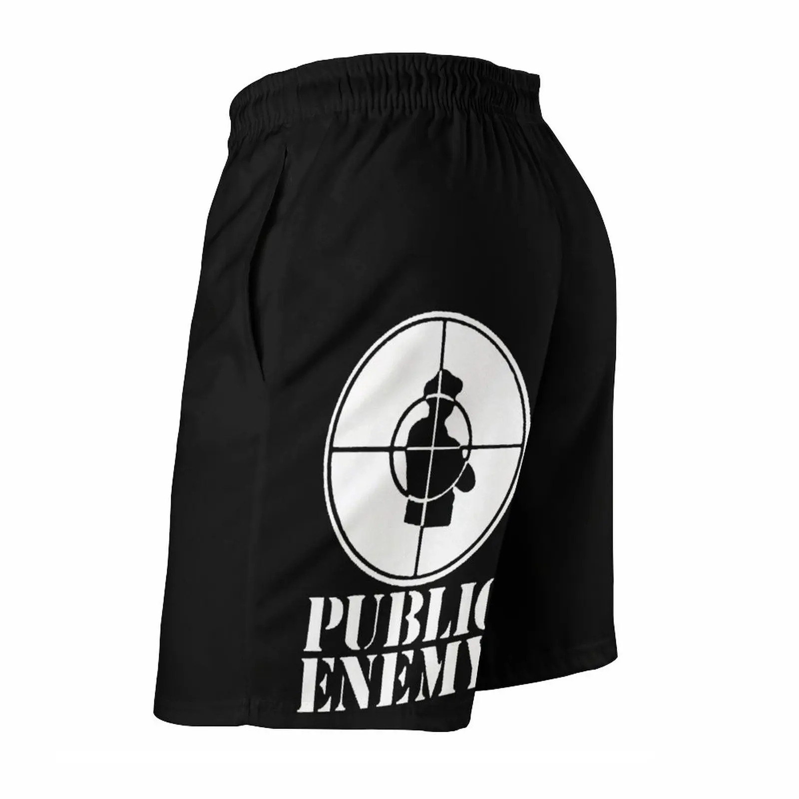 Public Enemy Public Enemy(2) Anime CausalCute Adjustable Drawcord Breathable Quick Dry Casual Beach Pantsbasketball Loose Elasti 2