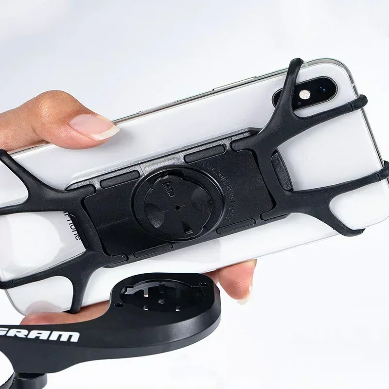 

Велосипедный телефонный держатель для Sram Garmin велосипедный Мобильный держатель крепление велосипедный телефон мобильный силиконовый держатель мотоциклетный ударопрочный