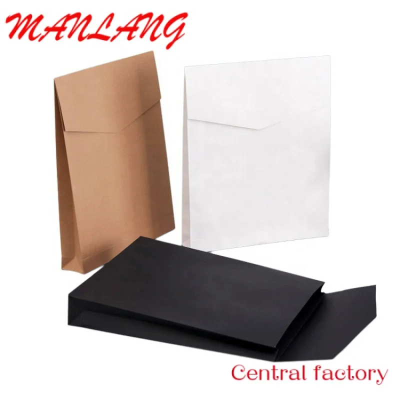 

Custom Factory Envelopes Paper Bags Kraft Paper Documents Clothing Packaging Bags T-Shirts Gift Bags
