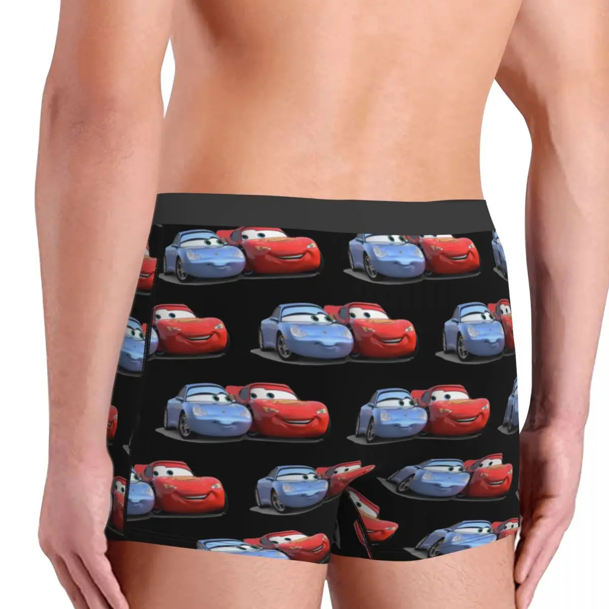 Men's Sally I'm Lightning Cars Mcqueen Boxer Briefs
Comfortable Underwear Breathable Panites 4