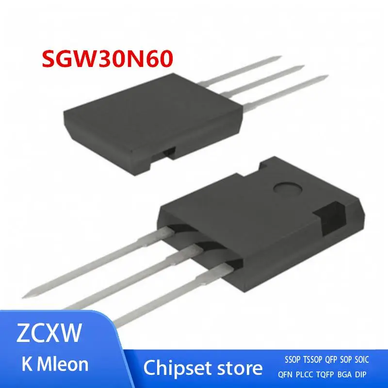 

10PCS/LOT NEW G30N60 SGW30N60