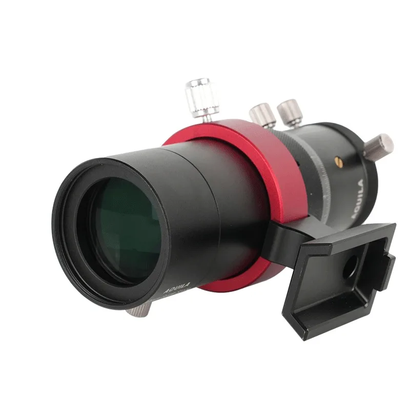 30mm DXJ-03 천문 망원경 액세서리 30F4 가이드 스코프/파인더 스코프 이중 나선형 초점 조정 망원경