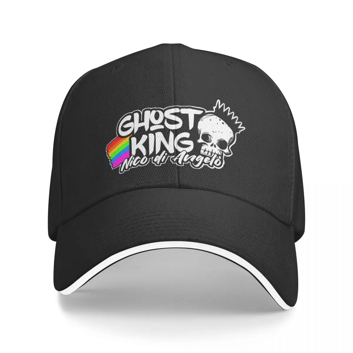 

Copy of Percy Jackson - Solangelo Ghost King Nico di Angelo Baseball Cap fashionable Rave Women's Hats For The Sun Men's