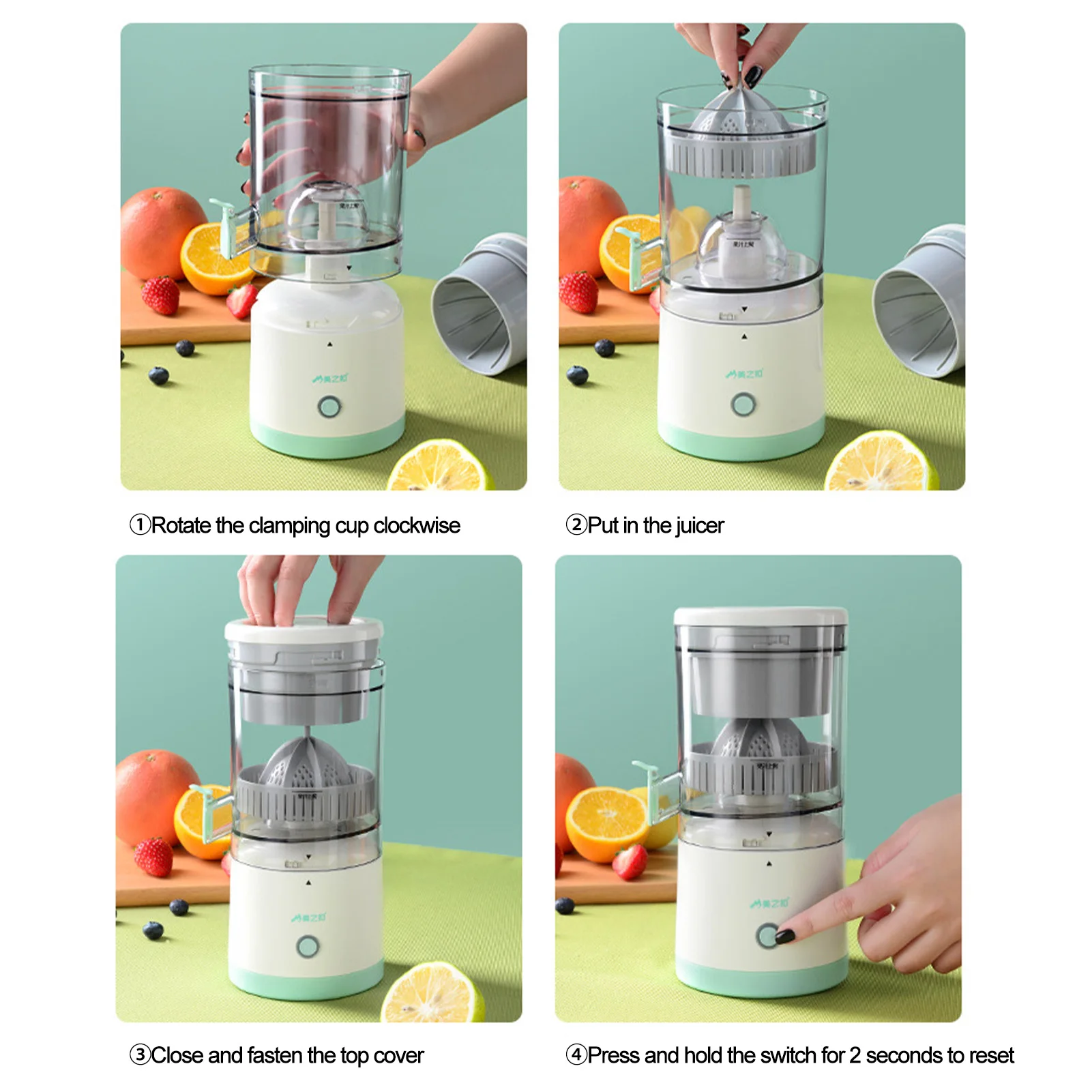 Citrus Juicer Orange Juicer with Powerful Motor Electric Juicer Large Capacity Orange Juice Squeezer Easy to Clean Citrus Juicer