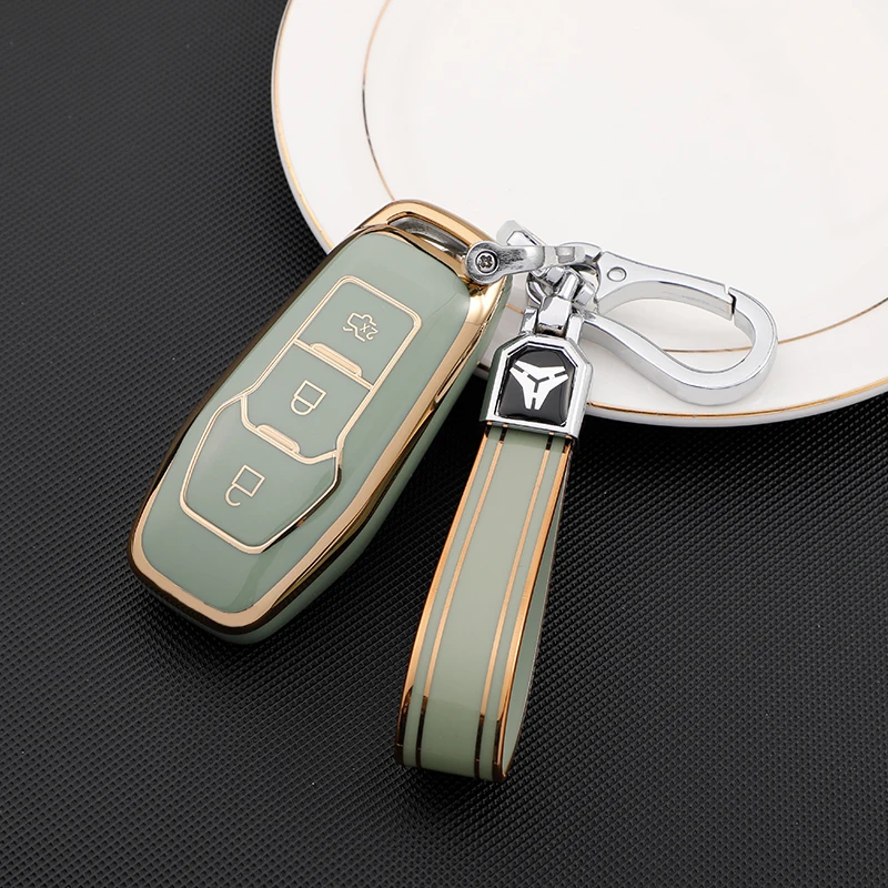 Premium TPU Car Key Case Cover - Sleek Protection for Your Vehicle Key Accessories