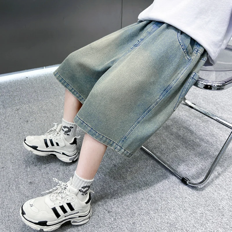 Kids Shorts Denim Summer for Boys 5-14Y