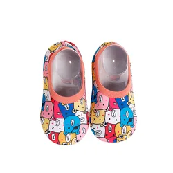 Children's Quick - Dry Non - Slip Water Shoes - Lightweight Indoor/Outdoor Aqua Socks - L(3 - 4Years) (Colorful)