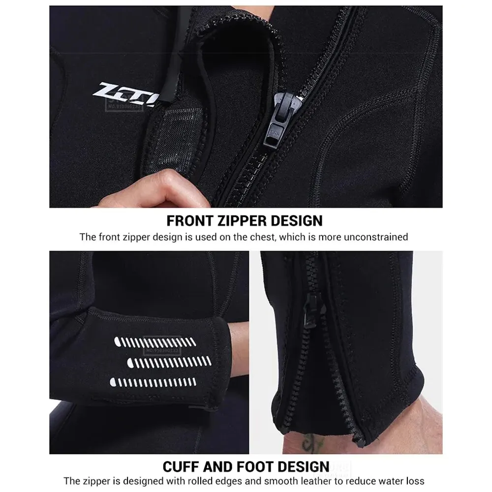Diving Suits 3MM Neoprene Wetsuit Men Surf Scuba Diving Underwater Fishing Spearfishing Kitesurf Swimwear