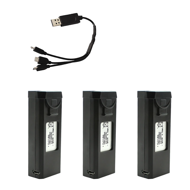 ตัวเลือกสินค้า แบตเตอรี่โดรน S2S 3.7V 2000mAh สำหรับโดรนขนาดเล็ก