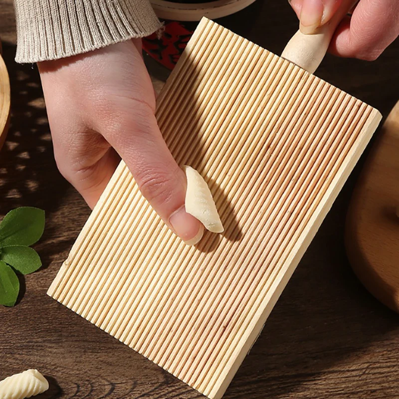 

Итальянские Fantes Gnocchi доска деревянная кухонная инструмент для выпечки Макарон профессиональный