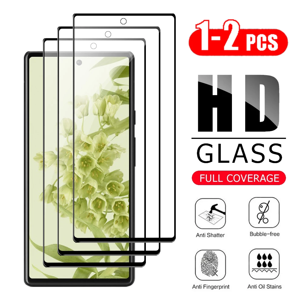 Tempered Glass For Google Pixel 7 7pro Pixel6 6pro 6a Screen Protector