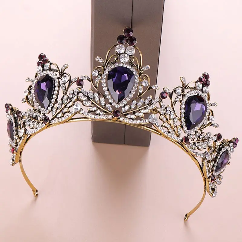 

Vintage Bride Wedding Bridal for Rhinestone Stone Headband Ho NEW